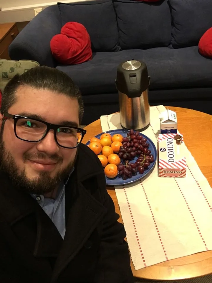 Fikaträff hos Pusselfamiljen